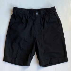 H&M Black Slim Fit Shorts